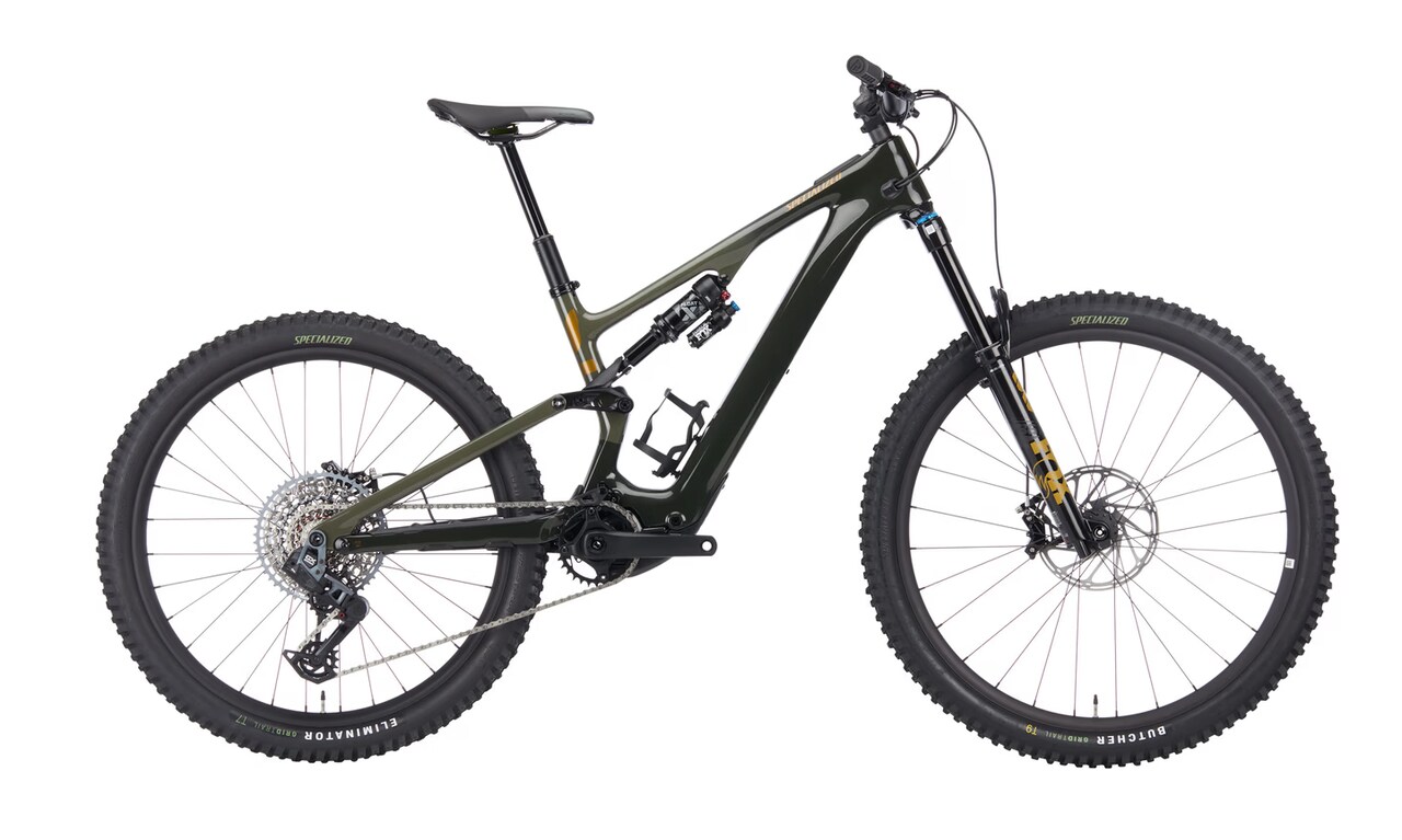 Specialized Turbo Levo SL Expert Carbon 29z E-Mountainbike in green